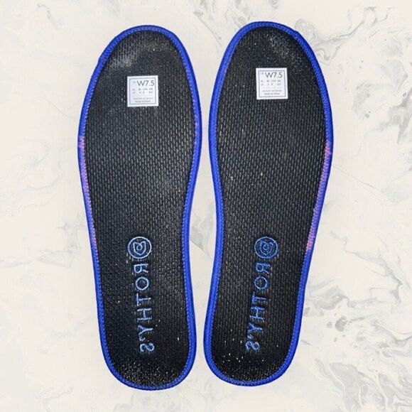 Rothy's Womens Chelsea Navy Blue Slip On Sneakers Comfort Flats Shoe Size 7.5 - Picture 8 of 8